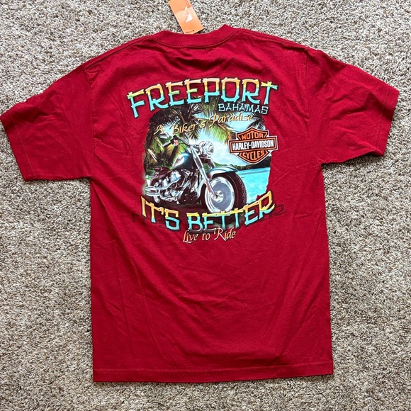 Harley-Davidson Crimson Short Sleeve Tee - Picture 4 of 4